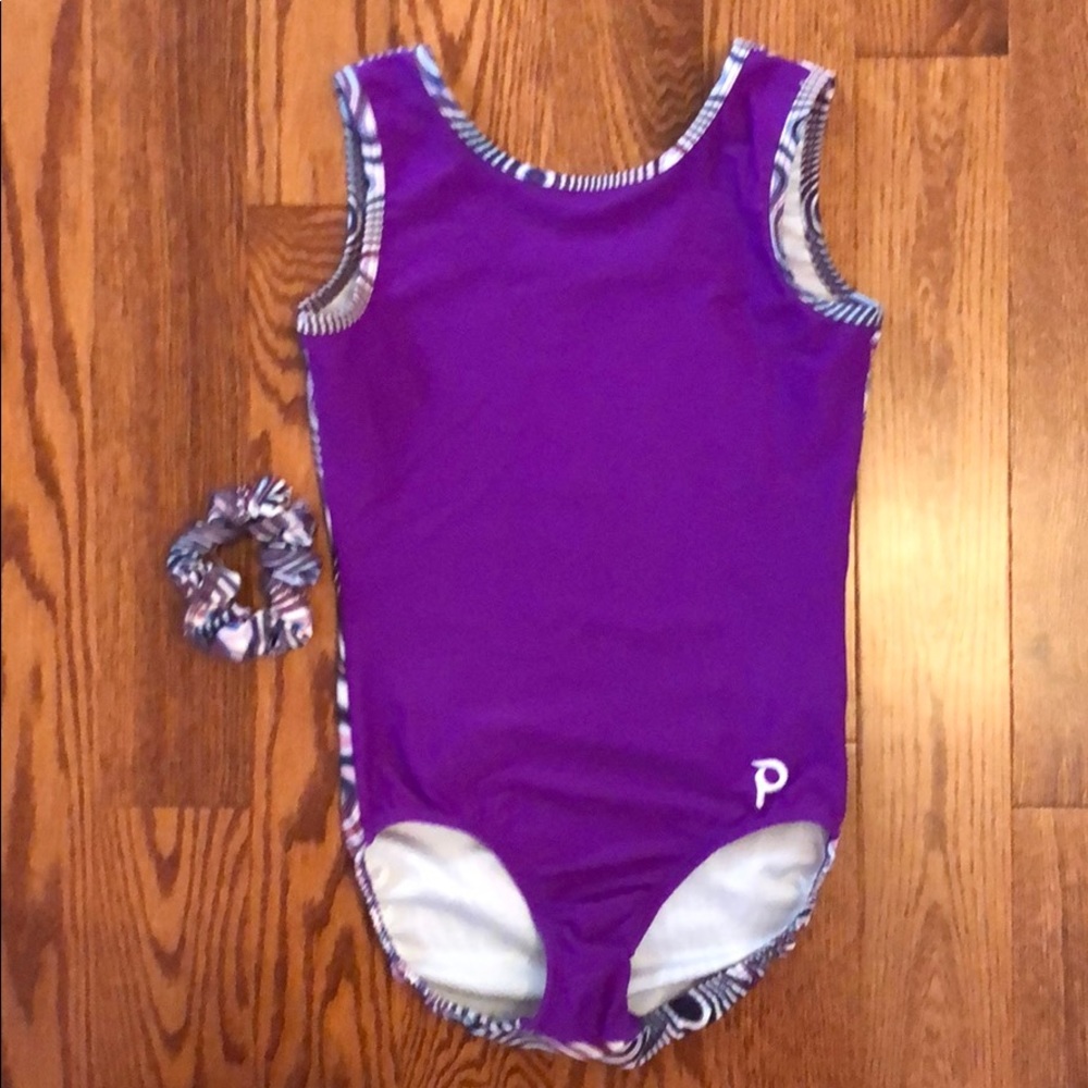 Plum Practicewear gymnastics leotard